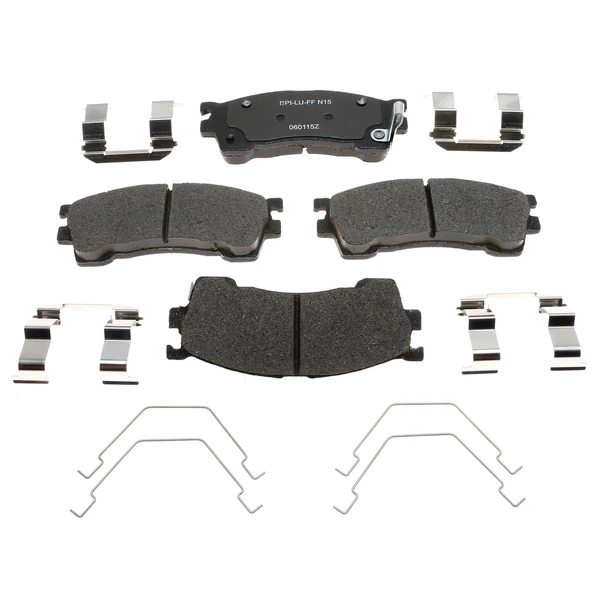Disc Brake Pad Set - Front Side - Raybestos MGD637CH