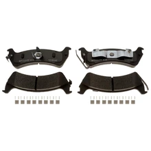 Disc Brake Pad Set - Rear Side - Raybestos MGD666CH
