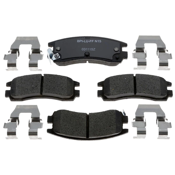 Disc Brake Pad Set - Rear Side - Raybestos MGD714CH