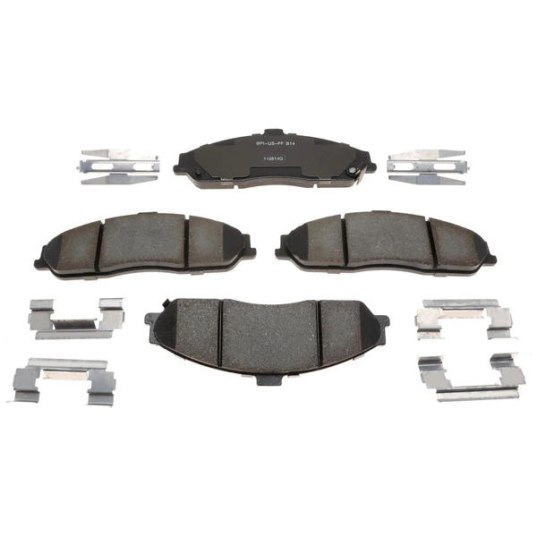 Disc Brake Pad Set - Front Side - Raybestos MGD731CH