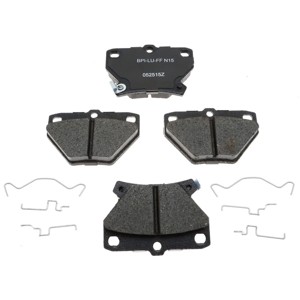 Disc Brake Pad Set - Rear Side - Raybestos MGD823CH