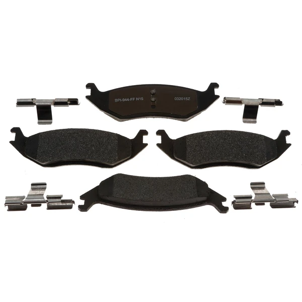 Disc Brake Pad Set - Rear Side - Raybestos MGD967MH