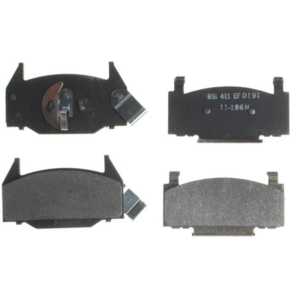 Disc Brake Pad Set - Front Side - Raybestos SGD191M