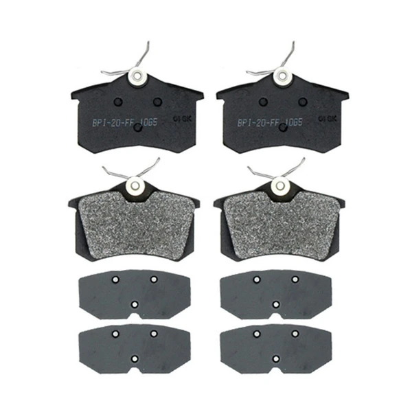 Disc Brake Pad Set - Rear Side - Raybestos SGD340M