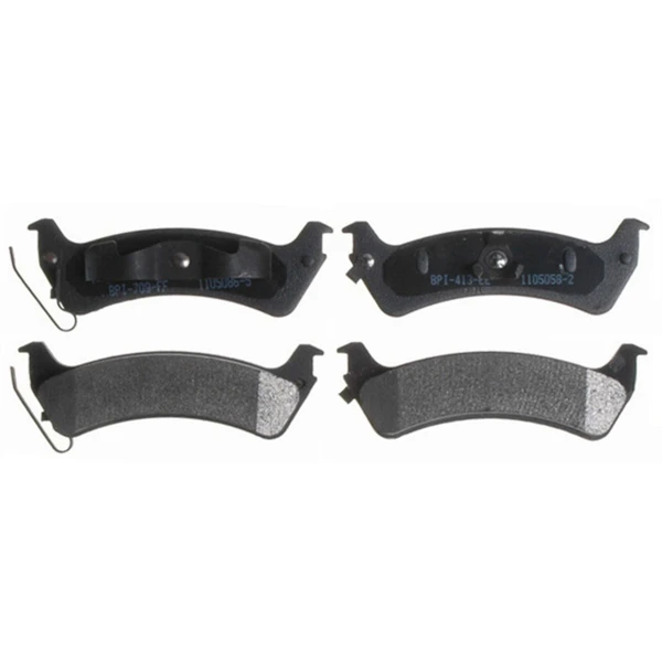 Disc Brake Pad Set - Rear Side - Raybestos SGD666M