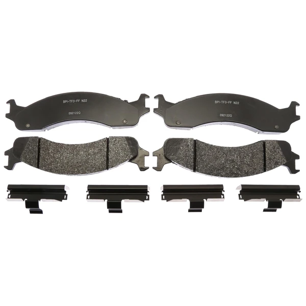 Disc Brake Pad Set - Front Side - Raybestos SP655TRH