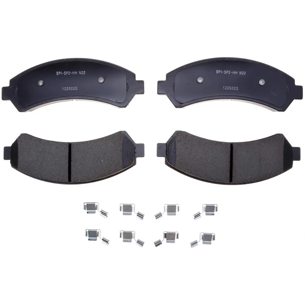 Disc Brake Pad Set - Front Side - Raybestos SP726TRH
