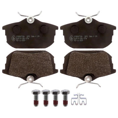 Disc Brake Pad Set - Rear Side - Raybestos SP838EUH