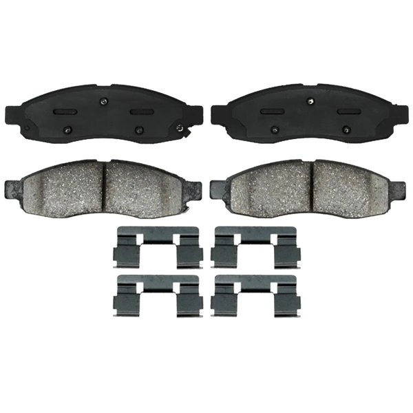 Disc Brake Pad Set - Front Side - Raybestos SP1015TRH