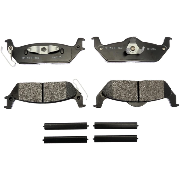 Disc Brake Pad Set - Rear Side - Raybestos SP1012TRH