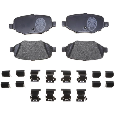 Disc Brake Pad Set - Rear Side - Raybestos SP1377PSH