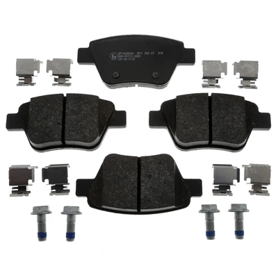 Disc Brake Pad Set - Rear Side - Raybestos SP1456EUH