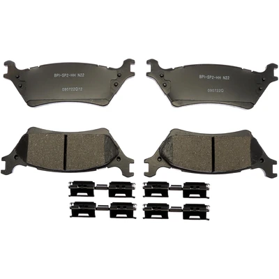 Disc Brake Pad Set - Rear Side - Raybestos SP1602TRH