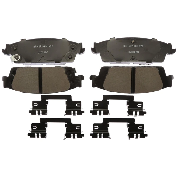 Disc Brake Pad Set - Rear Side - Raybestos SP1707TRH