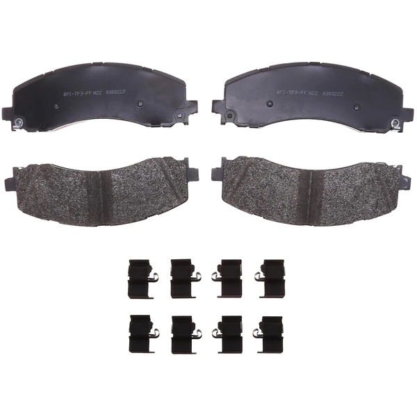 Disc Brake Pad Set - Rear Side - Raybestos SP2225TRH