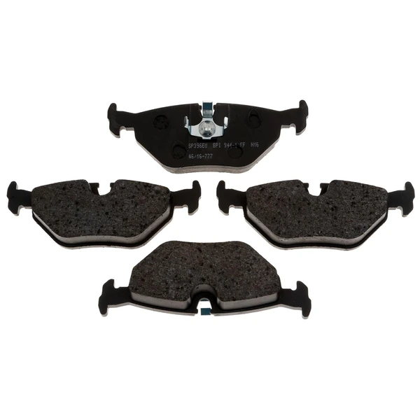 Disc Brake Pad Set - Rear Side - Raybestos SP396EU