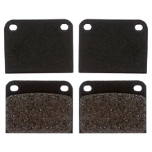Disc Brake Pad Set - Rear Side - Raybestos PGD118