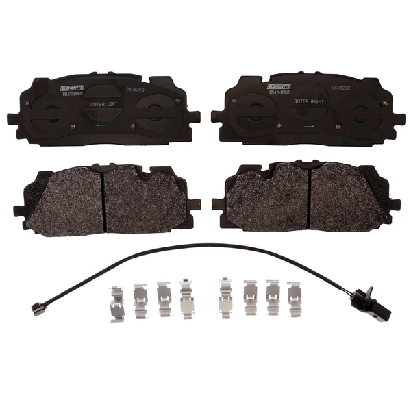 Disc Brake Pad Set - Front Side - Raybestos PGD1894M