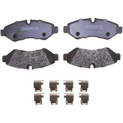 Disc Brake Pad Set - Rear Side - Raybestos PGD2201M