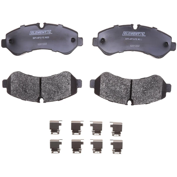 Disc Brake Pad Set - Rear Side - Raybestos PGD2236M