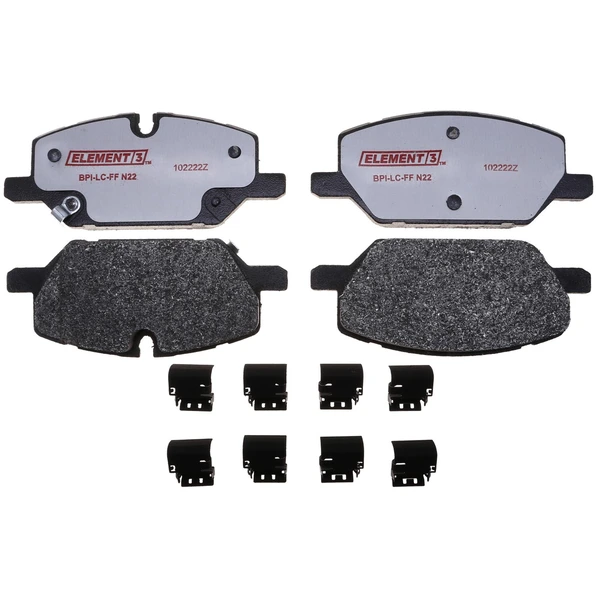 Disc Brake Pad Set - Front Side - Raybestos PGD2314BM
