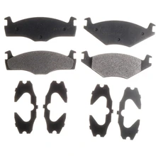 Disc Brake Pad Set - Front Side - Raybestos PGD280DM