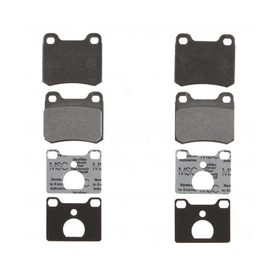 Disc Brake Pad Set - Rear Side - Raybestos PGD335M