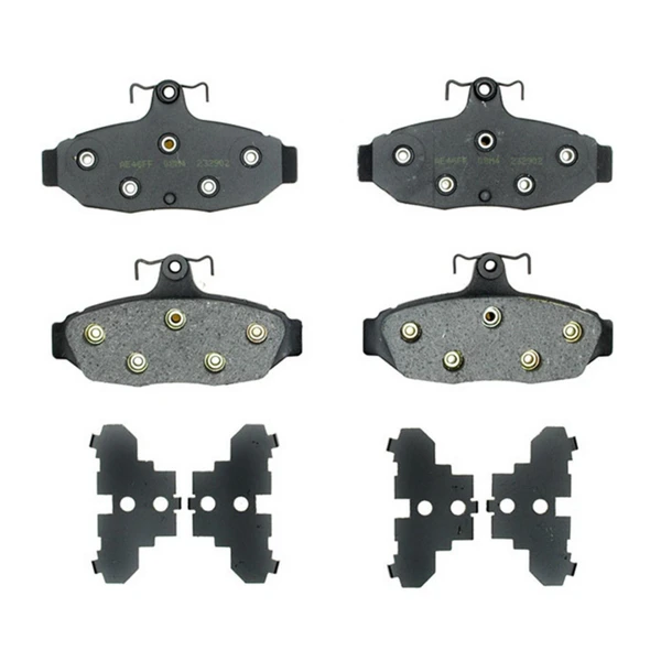 Disc Brake Pad Set - Rear Side - Raybestos PGD347