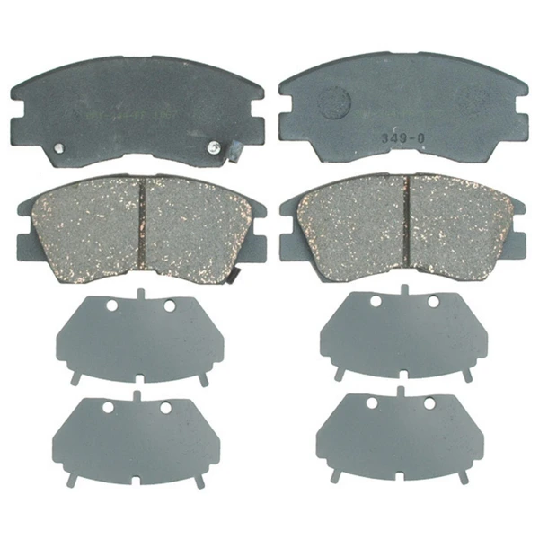 Disc Brake Pad Set - Front Side - Raybestos PGD349C