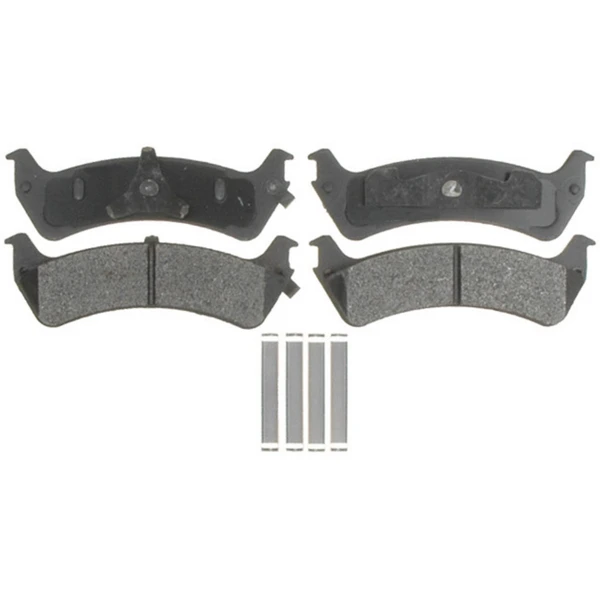 Disc Brake Pad Set - Rear Side - Raybestos PGD667M