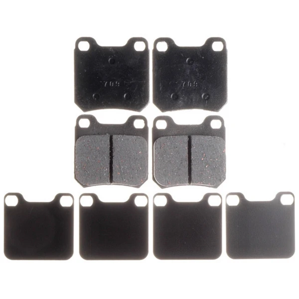 Disc Brake Pad Set - Rear Side - Raybestos PGD709AC