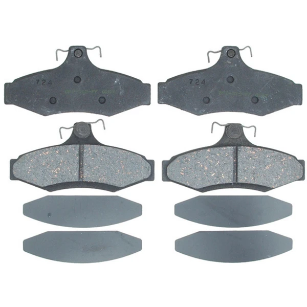 Disc Brake Pad Set - Rear Side - Raybestos PGD724C