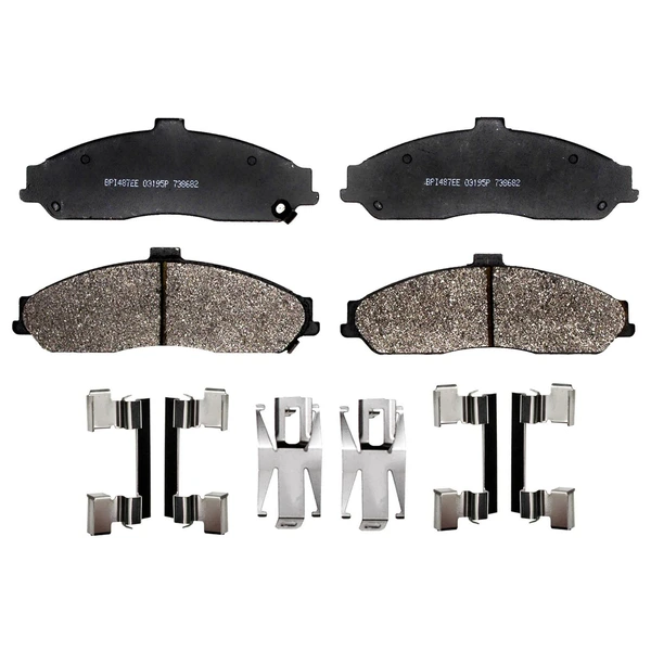 Disc Brake Pad Set - Front Side - Raybestos PGD731M