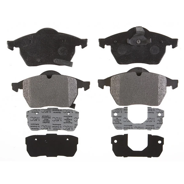 Disc Brake Pad Set - Front Side - Raybestos PGD800M