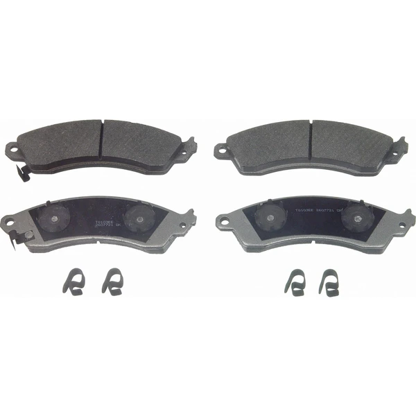 Wagner MX412 Disc Brake Pad Set, Front Side