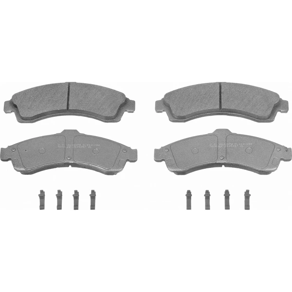 Wagner MX882 Disc Brake Pad Set, Front Side