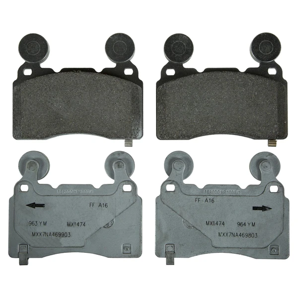 Wagner MX1474 Disc Brake Pad Set, Front Side