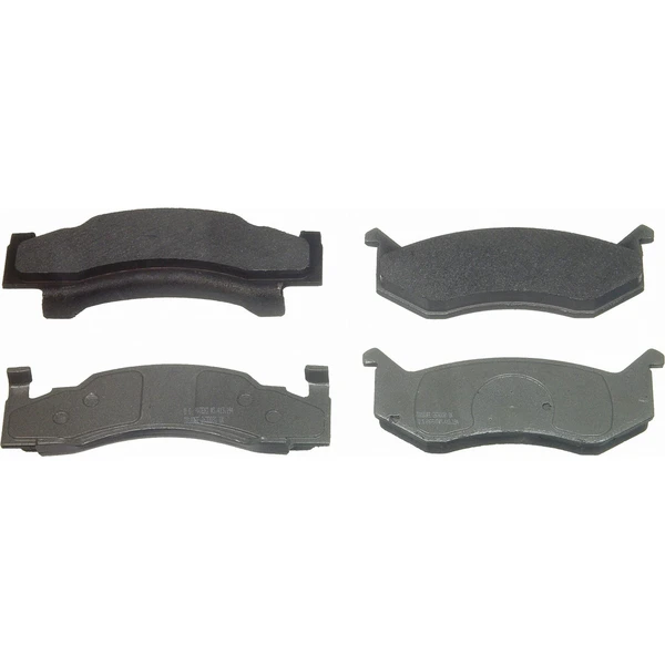 Wagner MX269 Disc Brake Pad Set, Front Side