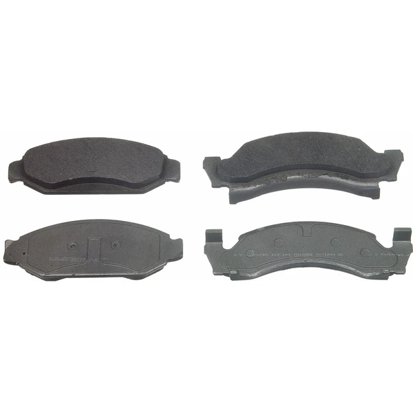 Wagner MX360 Disc Brake Pad Set, Front Side
