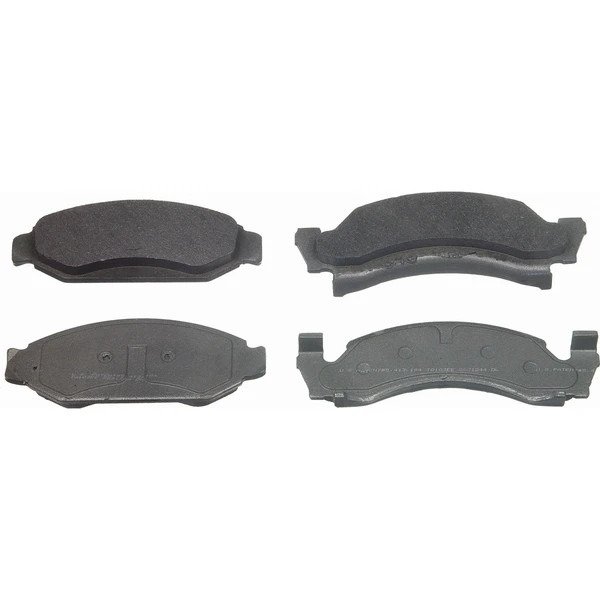 Wagner MX360 Disc Brake Pad Set, Front Side