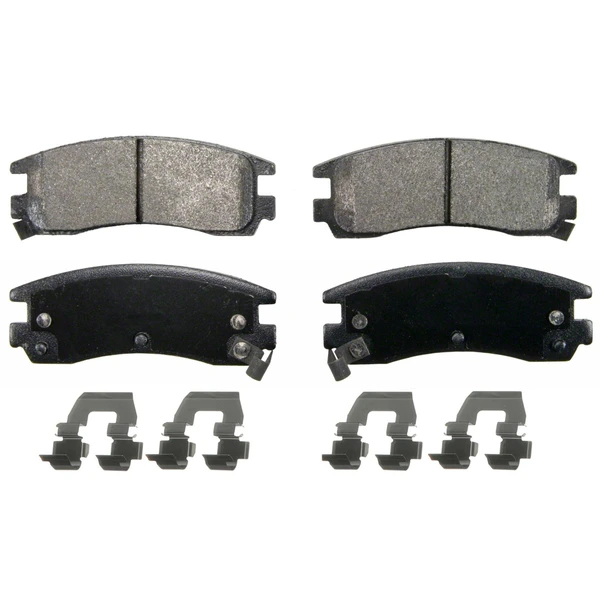 Wagner SX714 Disc Brake Pad Set, Rear Side