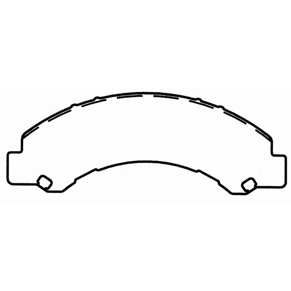 Wagner SX825 Disc Brake Pad Set, Front Side