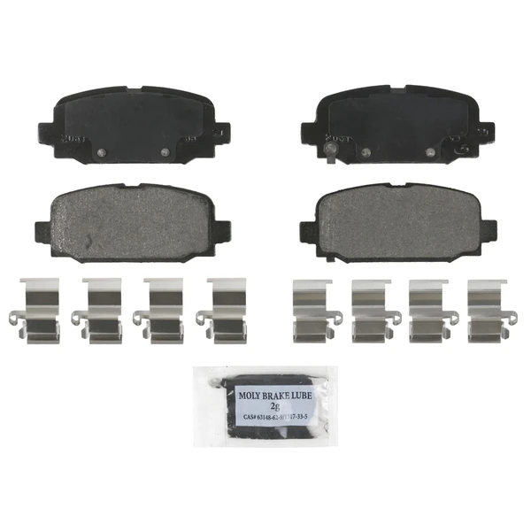 Wagner SX2081 Disc Brake Pad Set, Rear Side