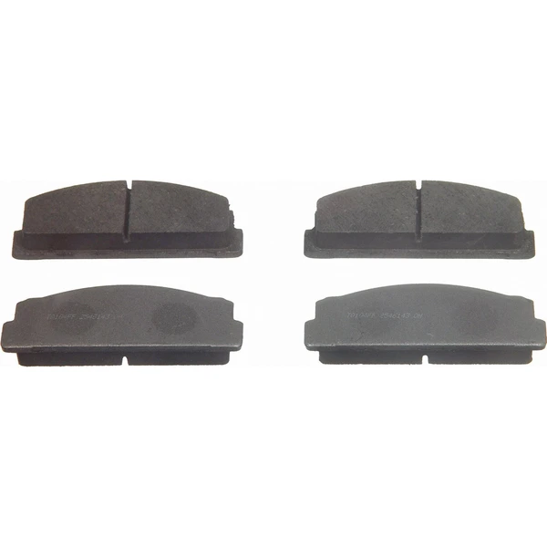 Wagner PD54 Disc Brake Pad Set, Front Side