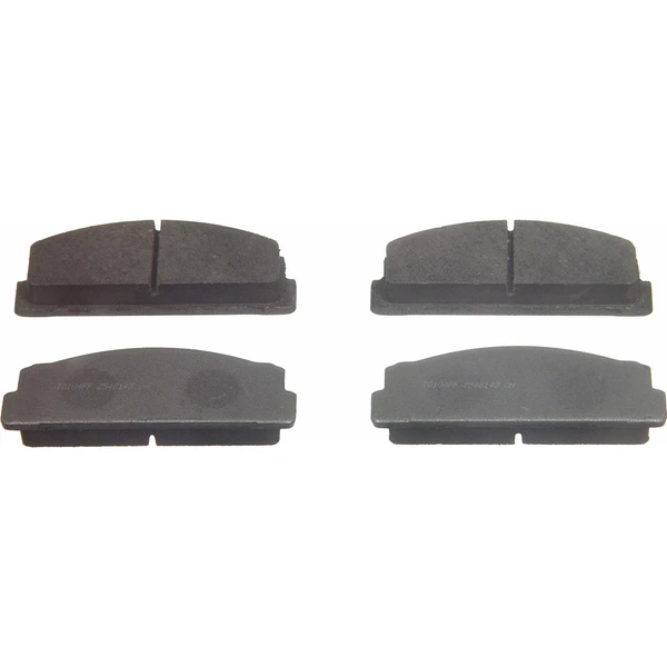 Wagner PD54 Disc Brake Pad Set, Front Side