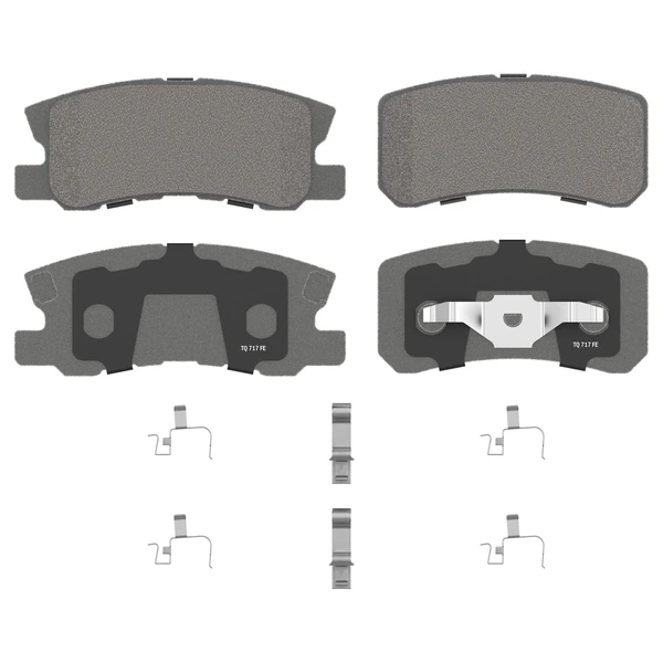 Wagner PD868 Disc Brake Pad Set, Rear Side