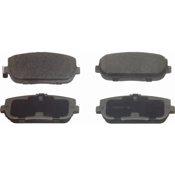 Wagner PD871 Disc Brake Pad Set, Rear Side