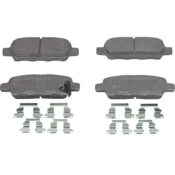 Wagner PD905 Disc Brake Pad Set, Rear Side