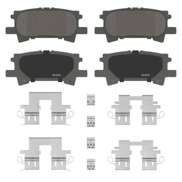 Wagner PD996 Disc Brake Pad Set, Rear Side