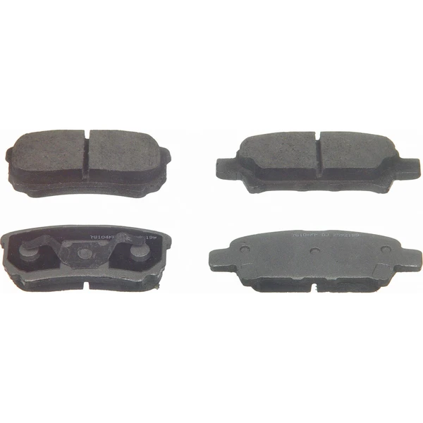 Wagner PD1037 Disc Brake Pad Set, Rear Side